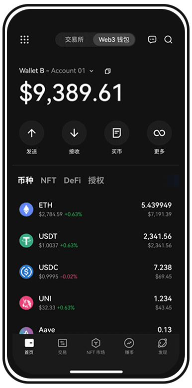 交易所app下载页面展示